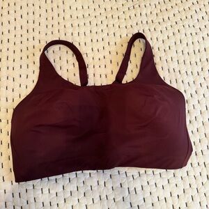 Athleta Advance Burgundy Sports Bra | 38D